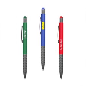 TOUCH Stylus Press Action Aluminum Ball Pen