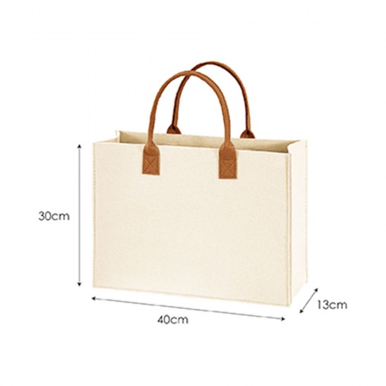 URBAN Felt 2 Tone Tote Bag - M