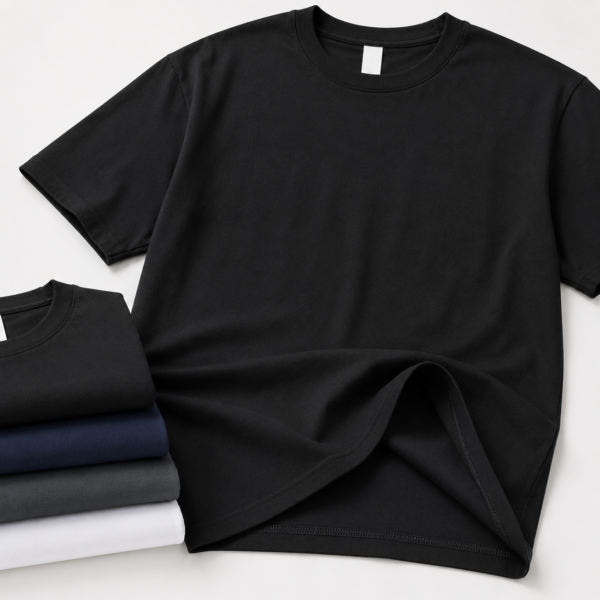 (230gsm) Cotton T-Shirt [Regular Fit] - Image 3