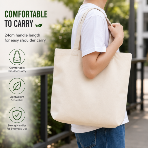 A3 Canvas Tote Bag - Image 3