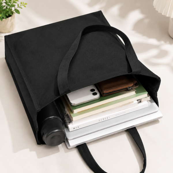 A3 Coloured Canvas Tote Bag - Image 4