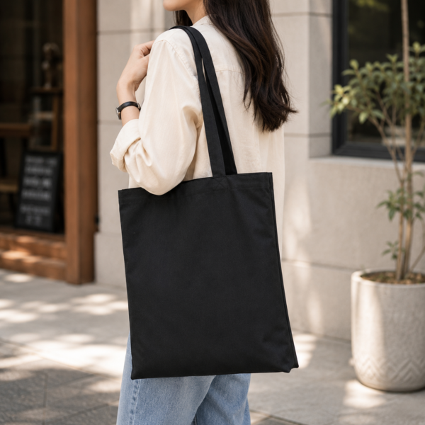 A3 Coloured Canvas Tote Bag - Image 3