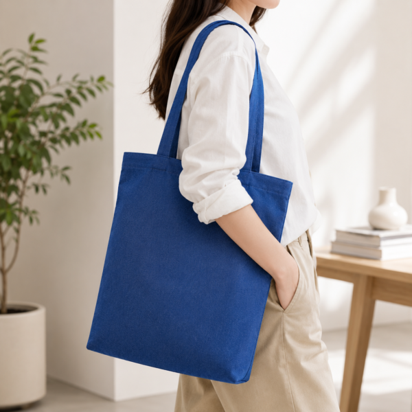 A3 Denim Tote Bag - Image 2
