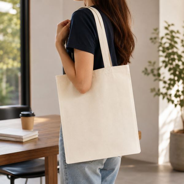 A4 Canvas Tote Bag - Image 2