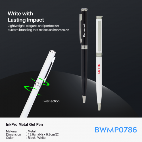 InkPro Metal Gel Pen