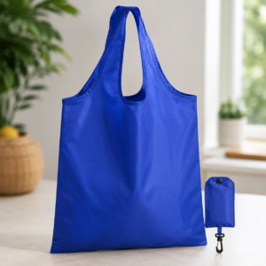 Basic Foldable Shopping Bag with Carabiner