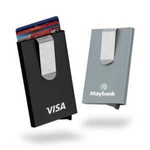 PACO - RFID Blocking Card Holder with Money Clip