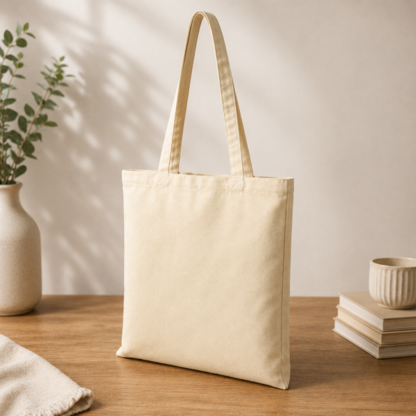 Eco Natural 100% Cotton Bag (5oz) - Image 2