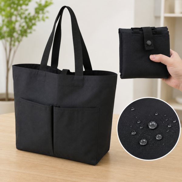 Foldable Water Repellent Totebag (L) - Image 5