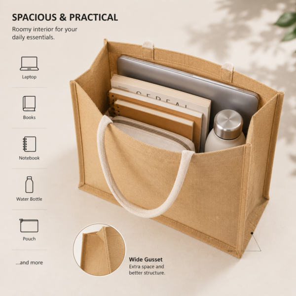 Jute-Cotton Bag (8oz) - Image 4
