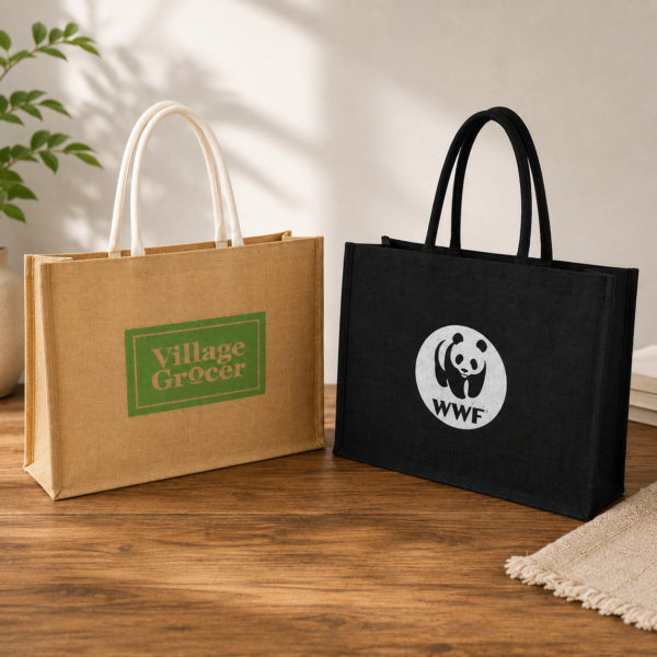 Jute Tote Bag (8oz) - Image 4
