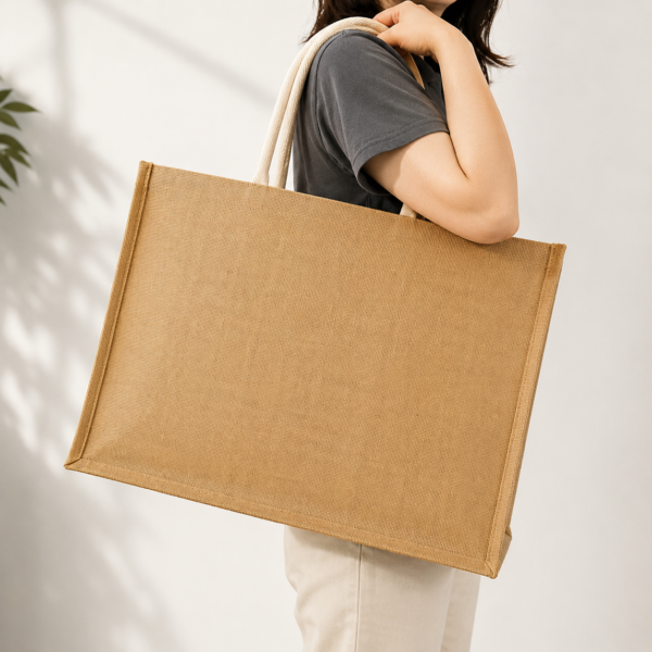 Jute Tote Bag (8oz) - Image 3