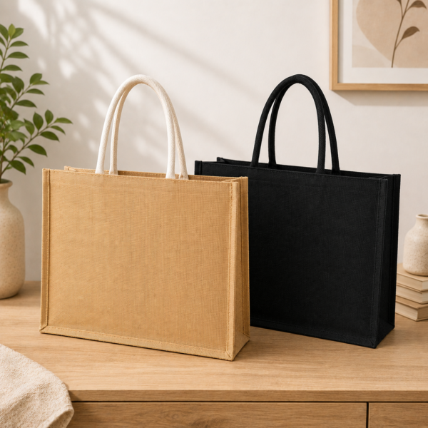 Jute Tote Bag (8oz) - Image 2