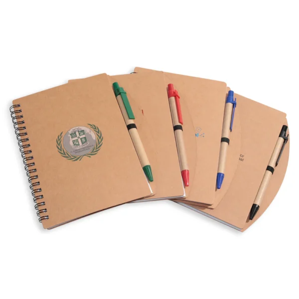 Trendy PP Eco-Friendly Notebook with Ball Pen - Image 7