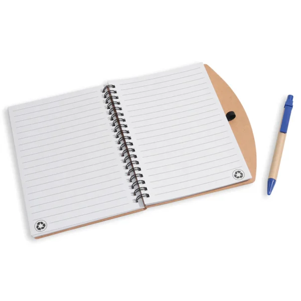 Trendy PP Eco-Friendly Notebook with Ball Pen - Image 6