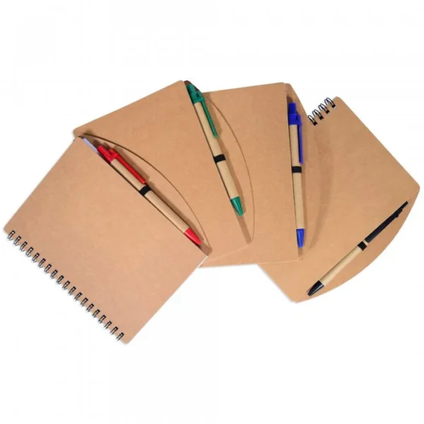 Trendy PP Eco-Friendly Notebook with Ball Pen - Image 5