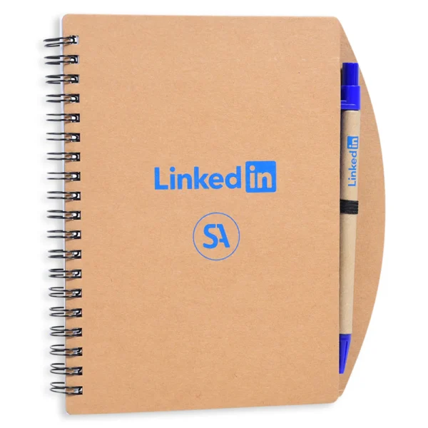 Trendy PP Eco-Friendly Notebook with Ball Pen - Image 4