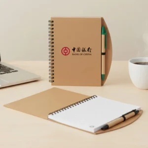 Trendy PP Eco-Friendly Notebook with Ball Pen